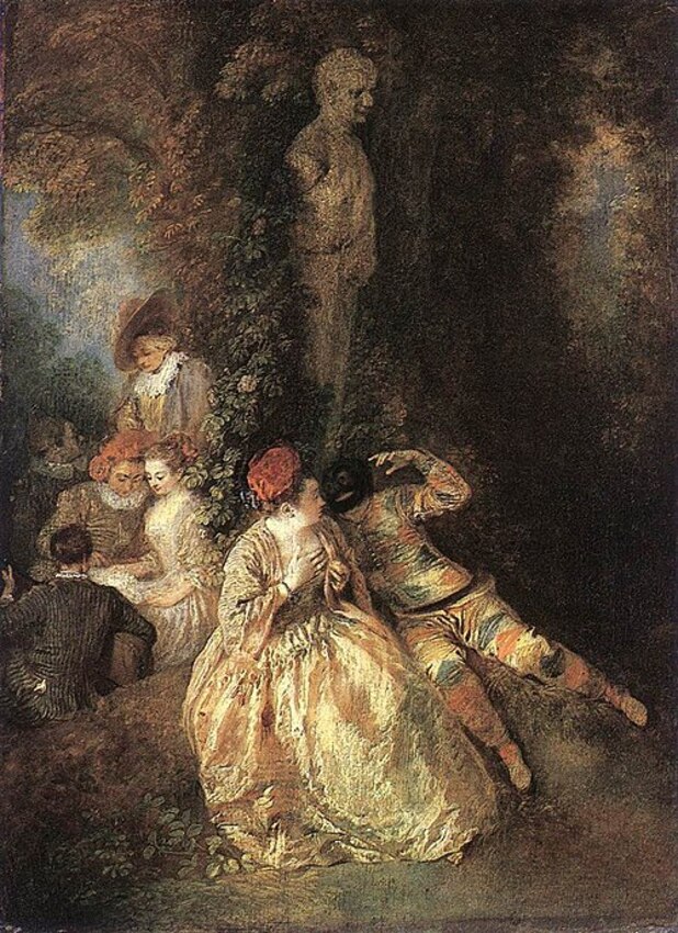платье барокко